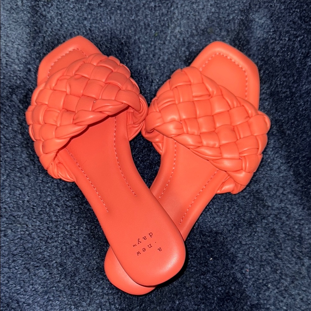 A new day Quilted Slide Sandals